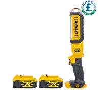 DeWalt DCL050 18V li-ion XR Cordless Handheld LED Light With 2 x 5.0Ah Batteries [EEK: N/A]