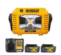 Dewalt Dcl077 12V/18V Cordless 2000Lm Compact Task Light With 2 X 4Ah Batteries & Charger