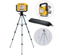Dewalt Dcl077 18V Xr Led Light Site Light Pivot Head Cordless 2000 Lumen +Tripod