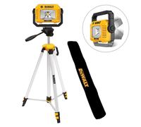 Dewalt DCL077 18v XR LED Light Tripod Site Light Pivot Head Cordless 2000 Lumen