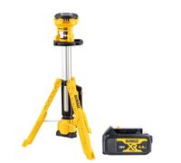 Dewalt Dcl079 18V Xr Led Cordless Tripod Work Light With 1 X 4Ah Battery