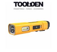 DeWalt DCL183 USB Rechargeable Flashlight Torch Yellow