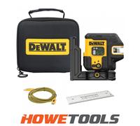 DEWALT USB Cross Line + 5 Spot Green Beam Laser, DCLE14251GB-XJ