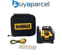 Dewalt DCLE14301GB USB 3 x 180 Degree Green Beam Cross Line Laser Level + Case
