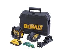 DEWALT DCLE34021D1-GB 18V 1 X 2AH Li-Ion XR Green Self-Levelling Cross-Line Laser Level