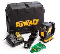 Dewalt Dcle34021D1 Xr Compact Cross Line Green Laser 18V 1 X 2.0Ah Li-Ion + Case