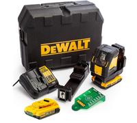 Dewalt Dcle34021D2 Xr Compact Cross Line Green Laser 18V 2 X 2.0Ah Li-Ion + Case