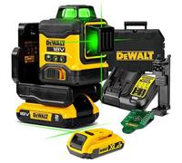 Dewalt Dcle34031D2 18V Xr Compact Green Laser 3 X 360 Degree - 2 X 2.0Ah Battery