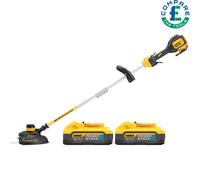 DeWalt DCM561PBS 18V XR Brushless String Trimmer With 2 x 5Ah Batteries