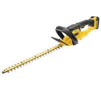 DEWALT DCM563P1-GB 18 V XR Hedge Trimmer, 1 x 5 Ah, Yellow