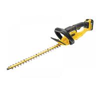 DEWALT DCM563P1-GB 18 V XR Hedge Trimmer, 1 x 5 Ah, Yellow