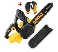 Dewalt Dcm565N 18V Xr 30Cm Cordless Chainsaw Brushless Bare Dcm565N-Xj + Gloves