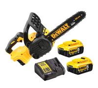 Dewalt DCM565P2 18v XR 30cm Cordless Chainsaw Brushless - 2 x 5.0ah Batteries