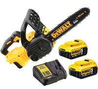 Dewalt Dcm565P2 18V Xr 30Cm Cordless Chainsaw Brushless - 2 X 5.0Ah Batteries By Buyaparcel