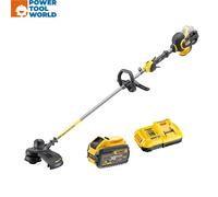 DeWalt DCM571 54v XR Cordless Brushless FLEXVOLT Brush Cutter and Grass Trimmer 1 x 9ah Li-ion Charger No Case