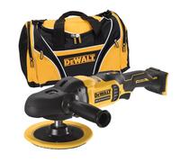 Dewalt DCM849N 18v Brushless XR Rotary Polisher 180mm Bare Unit + Tool Bag