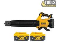 Dewalt DCMBL562 18V XR Brushless Axial Leaf Blower With 2 x 5.0Ah Batteries