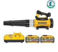 DeWalt DCMBL777 54V XR Brushless Axial Blower With 2 x 15Ah Batteries & Charger
