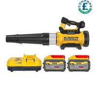 DeWalt DCMBL777 54V XR Brushless Axial Blower With 2 x 9.0Ah Batteries & Charger