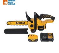 Dewalt DCMCS565P1 XR Brushless Compact Chainsaw 18V 30cm Bar - 1 x 5.0ah Battery