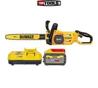 DeWalt DCMCS574 54V XR Brushless FLEXVOLT 45cm Chainsaw+ 1x9Ah Battery & Charger