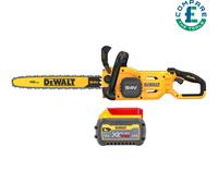 DeWalt DCMCS574 54V XR Cordless Brushless FLEXVOLT 45cm Chainsaw+ 1x 6Ah Battery