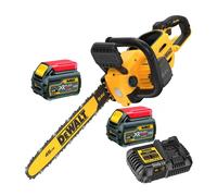 Dewalt DCMCS574T2 FlexVolt Cordless Brushless Chainsaw 45cm Bar 54V 2x 6.0Ah