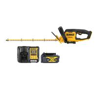 Dewalt Dcmht562N 18V Xr Cordless 55Cm Hedge Trimmer With 1X 4Ah Battery & Charger