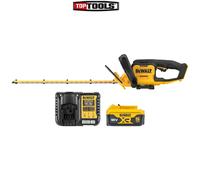 DeWalt DCMHT562P1 18V XR Cordless Hedge Trimmer With 1 x 5Ah Battery & Charger