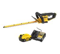 DEWALT DCMHT562P1-GB 18V XR 55cm Hedge Trimmer - 1 x 5Ah Battery & Charger