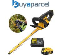 DeWalt DCMHT562P1 18V XR Cordless Hedge Trimmer With 1 x 5Ah Battery & Charger
