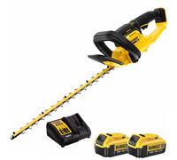 Dewalt DCMHT563N 18V 550mm Hedge Trimmer with 2 x 4.0Ah Battery & Charger