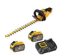 Dewalt Dcmht573X2 Xr 65Cm Garden Hedge Trimmer 31mm Capacity Flexvolt 54V 2X9Ah