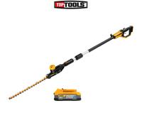 DeWalt DCMPH566 18V XR Pole Hedge Trimmer 3.35m With 1 x 1.7Ah Battery