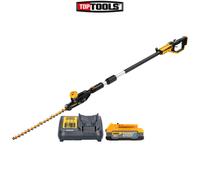 DeWalt DCMPH566 18V XR Pole Hedge Trimmer 3.35m With 1 x 1.7Ah Battery & Charger