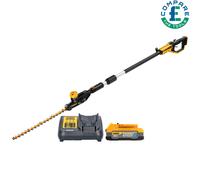DeWalt DCMPH566 18V XR Pole Hedge Trimmer 3.35m With 1 x 1.7Ah Battery & Charger