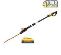 DeWalt DCMPH566 18V XR Pole Hedge Trimmer 3.35m With 1 x 5.0Ah Battery