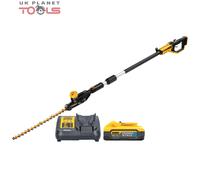 DeWalt DCMPH566 18V XR Pole Hedge Trimmer 3.35m With 1 x 5.0Ah Battery & Charger
