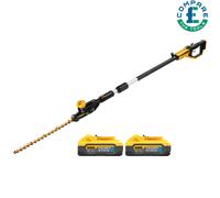 DeWalt DCMPH566 18V XR Pole Hedge Trimmer 3.35m With 2 x 5.0Ah Batteries