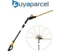 Dewalt DCMPH566N 18v XR Brushless Pole Hedge Trimmer 55cm Long Reach 3.35m Bare