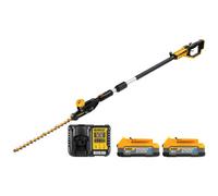 Dewalt Dcmph566N 18V Xr Cordless 55Cm Pole Hedge Trimmer With 2X 1.7Ah Batteries & Charger