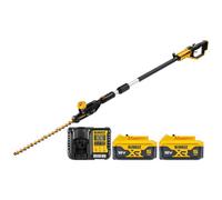 Dewalt Dcmph566N 18V Xr Cordless 55Cm Pole Hedge Trimmer With 2X 5Ah Batteries & Charger