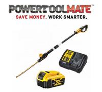 DEWALT DCMPH566P1-GB 18V 1 x 5.0Ah Battery XR Pole Hedge Trimmer