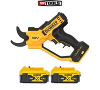 DeWalt DCMPP568 18V XR Power Pruner Tree Bush Cutter 38mm With 2 x 5Ah Batteries