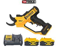 DeWalt DCMPP568 18V XR Pruner Tree Bush Cutter With 2 x 5Ah Batteries & Charger