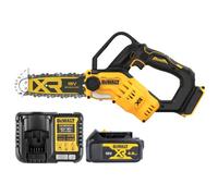 Dewalt Dcmps520 18V Cordless Brushless 20Cm Pruning Saw With 1 X 4.0Ah Battery & Charger