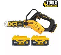 Dewalt DCMPS520 18V XR Brushless Compact Pruning Saw With 2 x 5.0Ah Batteries
