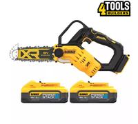 Dewalt DCMPS520 18V XR Brushless Compact Pruning Saw With 2 x 5.0Ah Batteries