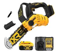 Dewalt Dcmps520M1 18V 20Cm Cordless Brushless Pruning Saw 1 Handed Chainsaw By Buyaparcel