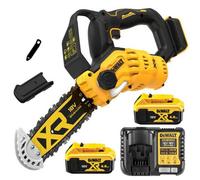 Dewalt Dcmps520M2 18V 20Cm Cordless Brushless Pruning Saw 1 Handed Chainsaw By Buyaparcel
